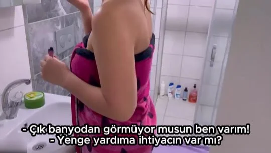 Abim yokken yengeme kaydım – Dur yenge amın ıslanmış!